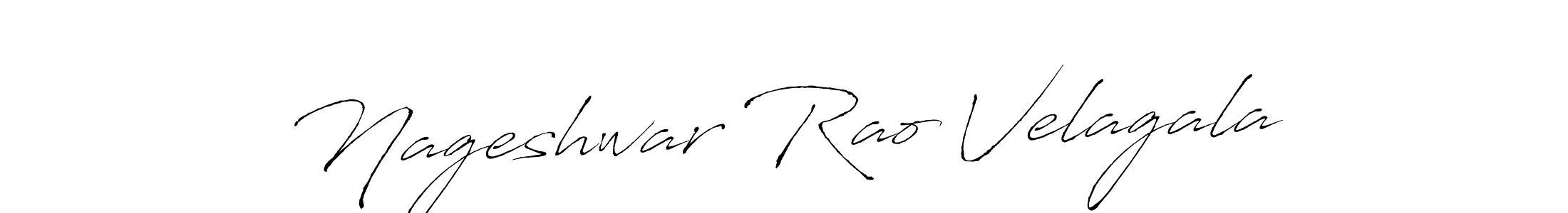 How to make Nageshwar Rao Velagala signature? Antro_Vectra is a professional autograph style. Create handwritten signature for Nageshwar Rao Velagala name. Nageshwar Rao Velagala signature style 6 images and pictures png