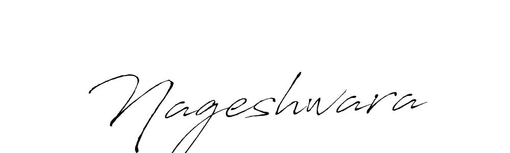 How to make Nageshwara signature? Antro_Vectra is a professional autograph style. Create handwritten signature for Nageshwara name. Nageshwara signature style 6 images and pictures png