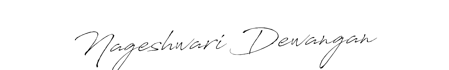 It looks lik you need a new signature style for name Nageshwari Dewangan. Design unique handwritten (Antro_Vectra) signature with our free signature maker in just a few clicks. Nageshwari Dewangan signature style 6 images and pictures png