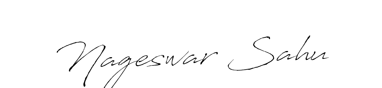 The best way (Antro_Vectra) to make a short signature is to pick only two or three words in your name. The name Nageswar Sahu include a total of six letters. For converting this name. Nageswar Sahu signature style 6 images and pictures png