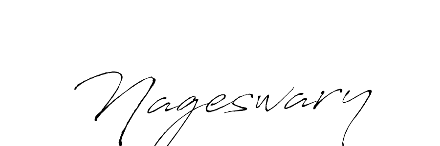 The best way (Antro_Vectra) to make a short signature is to pick only two or three words in your name. The name Nageswary include a total of six letters. For converting this name. Nageswary signature style 6 images and pictures png