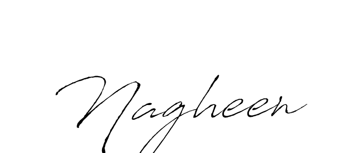 Also we have Nagheen name is the best signature style. Create professional handwritten signature collection using Antro_Vectra autograph style. Nagheen signature style 6 images and pictures png