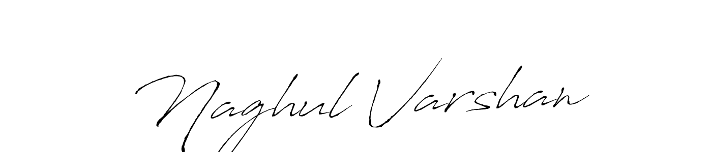 Naghul Varshan stylish signature style. Best Handwritten Sign (Antro_Vectra) for my name. Handwritten Signature Collection Ideas for my name Naghul Varshan. Naghul Varshan signature style 6 images and pictures png
