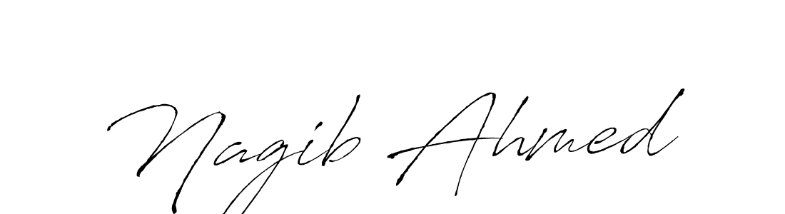 Use a signature maker to create a handwritten signature online. With this signature software, you can design (Antro_Vectra) your own signature for name Nagib Ahmed. Nagib Ahmed signature style 6 images and pictures png