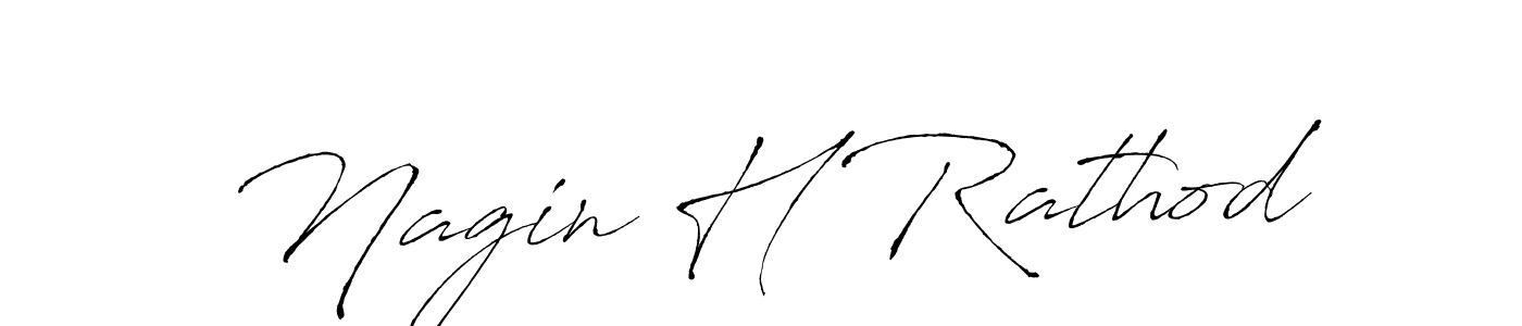 if you are searching for the best signature style for your name Nagin H Rathod. so please give up your signature search. here we have designed multiple signature styles  using Antro_Vectra. Nagin H Rathod signature style 6 images and pictures png