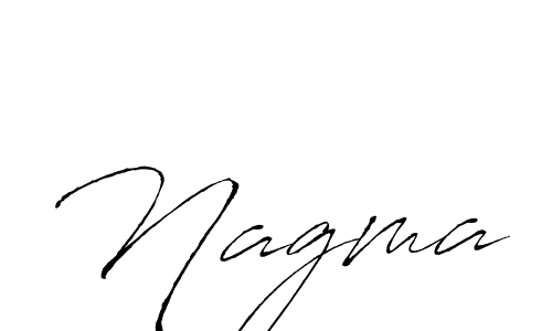 Make a beautiful signature design for name Nagma. Use this online signature maker to create a handwritten signature for free. Nagma signature style 6 images and pictures png