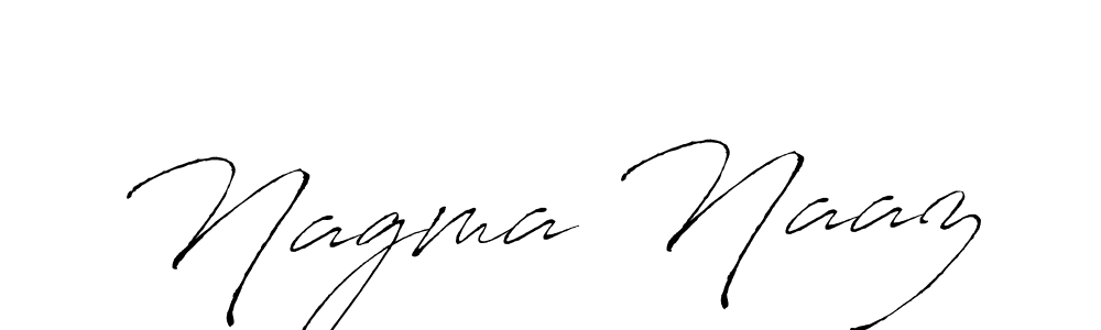 Also we have Nagma Naaz name is the best signature style. Create professional handwritten signature collection using Antro_Vectra autograph style. Nagma Naaz signature style 6 images and pictures png