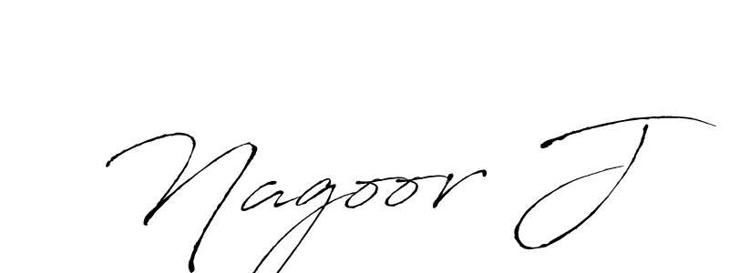 It looks lik you need a new signature style for name Nagoor J. Design unique handwritten (Antro_Vectra) signature with our free signature maker in just a few clicks. Nagoor J signature style 6 images and pictures png