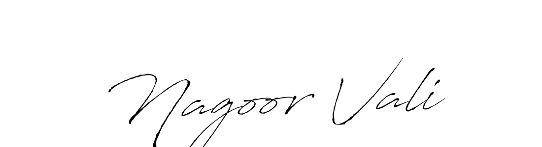You should practise on your own different ways (Antro_Vectra) to write your name (Nagoor Vali) in signature. don't let someone else do it for you. Nagoor Vali signature style 6 images and pictures png