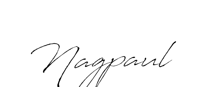 Nagpaul stylish signature style. Best Handwritten Sign (Antro_Vectra) for my name. Handwritten Signature Collection Ideas for my name Nagpaul. Nagpaul signature style 6 images and pictures png