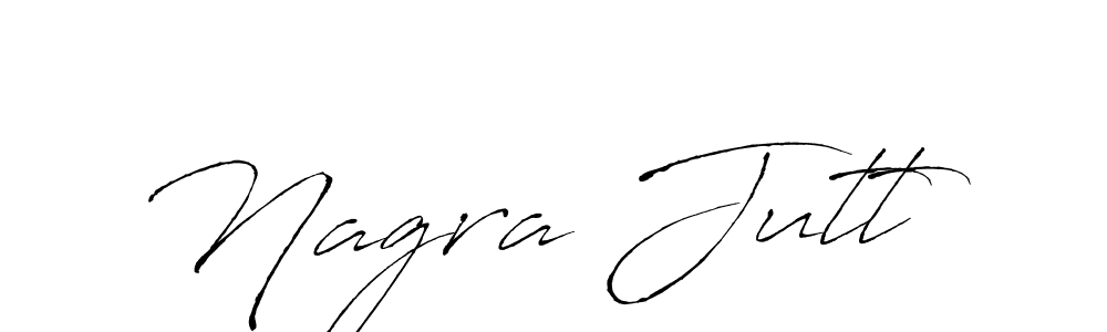 Create a beautiful signature design for name Nagra Jutt. With this signature (Antro_Vectra) fonts, you can make a handwritten signature for free. Nagra Jutt signature style 6 images and pictures png