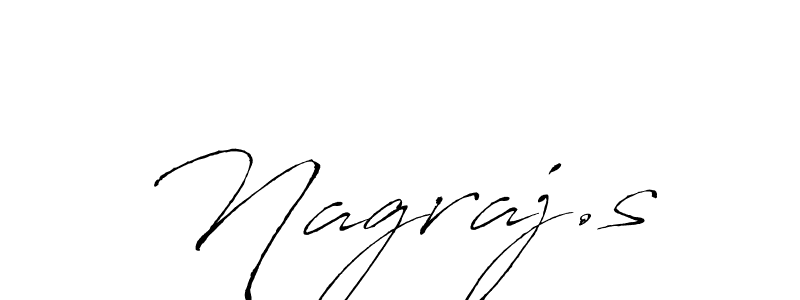 How to make Nagraj.s signature? Antro_Vectra is a professional autograph style. Create handwritten signature for Nagraj.s name. Nagraj.s signature style 6 images and pictures png