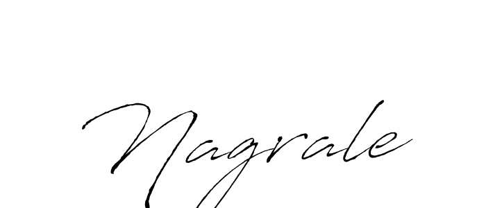 Similarly Antro_Vectra is the best handwritten signature design. Signature creator online .You can use it as an online autograph creator for name Nagrale. Nagrale signature style 6 images and pictures png