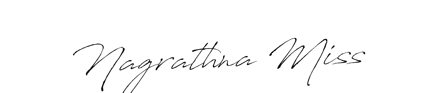 How to make Nagrathna Miss name signature. Use Antro_Vectra style for creating short signs online. This is the latest handwritten sign. Nagrathna Miss signature style 6 images and pictures png