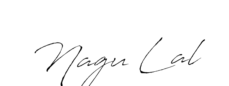 Use a signature maker to create a handwritten signature online. With this signature software, you can design (Antro_Vectra) your own signature for name Nagu Lal. Nagu Lal signature style 6 images and pictures png