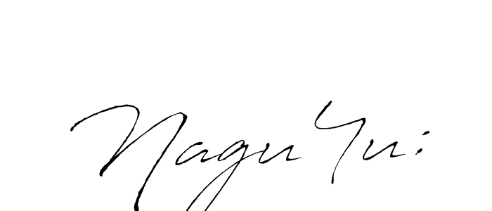 This is the best signature style for the Nagu4u: name. Also you like these signature font (Antro_Vectra). Mix name signature. Nagu4u: signature style 6 images and pictures png