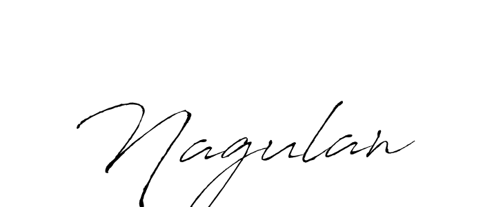 Make a beautiful signature design for name Nagulan. With this signature (Antro_Vectra) style, you can create a handwritten signature for free. Nagulan signature style 6 images and pictures png