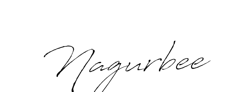Here are the top 10 professional signature styles for the name Nagurbee. These are the best autograph styles you can use for your name. Nagurbee signature style 6 images and pictures png