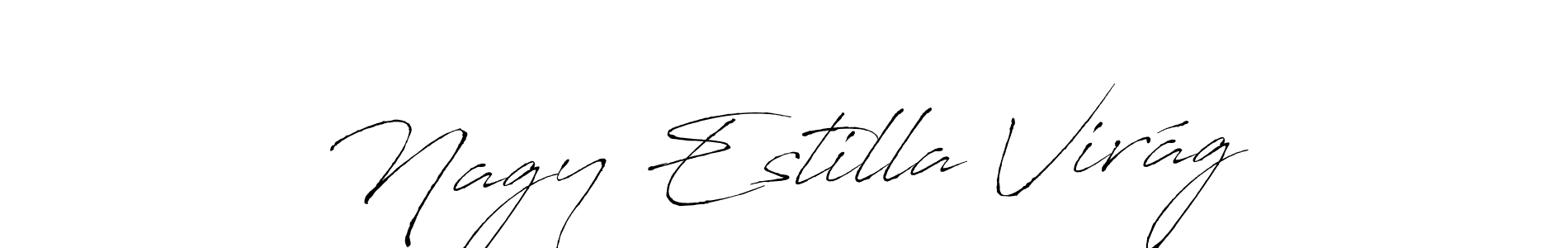 Best and Professional Signature Style for Nagy Estilla Virág. Antro_Vectra Best Signature Style Collection. Nagy Estilla Virág signature style 6 images and pictures png