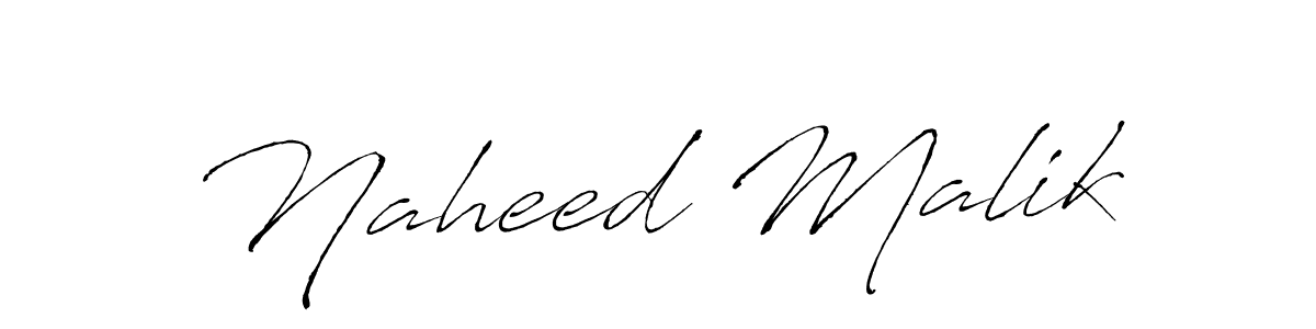 Make a beautiful signature design for name Naheed Malik. Use this online signature maker to create a handwritten signature for free. Naheed Malik signature style 6 images and pictures png