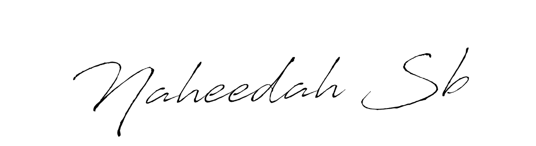 Similarly Antro_Vectra is the best handwritten signature design. Signature creator online .You can use it as an online autograph creator for name Naheedah Sb. Naheedah Sb signature style 6 images and pictures png