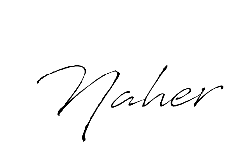 Use a signature maker to create a handwritten signature online. With this signature software, you can design (Antro_Vectra) your own signature for name Naher. Naher signature style 6 images and pictures png