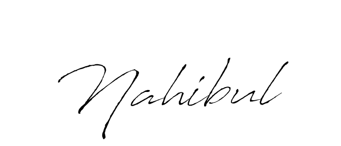 You should practise on your own different ways (Antro_Vectra) to write your name (Nahibul) in signature. don't let someone else do it for you. Nahibul signature style 6 images and pictures png