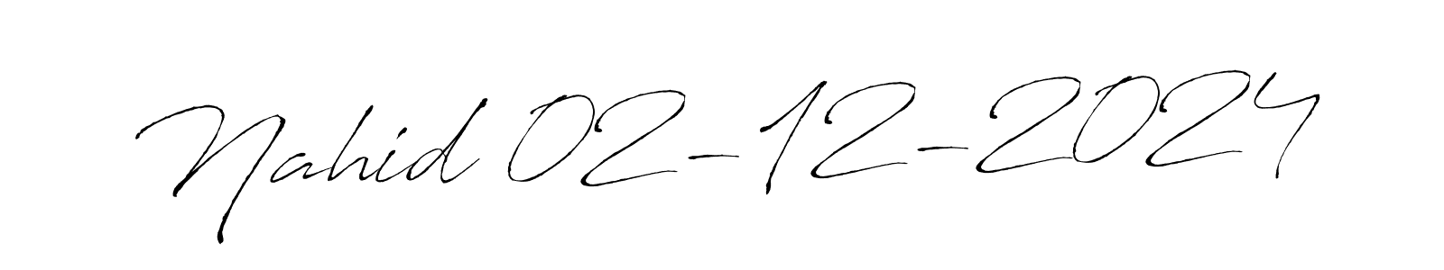 How to Draw Nahid 02-12-2024 signature style? Antro_Vectra is a latest design signature styles for name Nahid 02-12-2024. Nahid 02-12-2024 signature style 6 images and pictures png