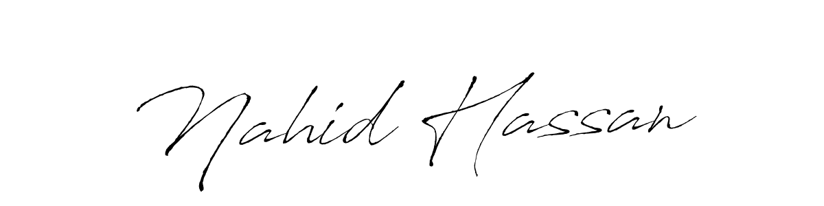 How to Draw Nahid Hassan signature style? Antro_Vectra is a latest design signature styles for name Nahid Hassan. Nahid Hassan signature style 6 images and pictures png