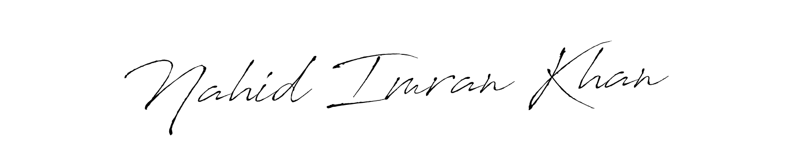 Once you've used our free online signature maker to create your best signature Antro_Vectra style, it's time to enjoy all of the benefits that Nahid Imran Khan name signing documents. Nahid Imran Khan signature style 6 images and pictures png
