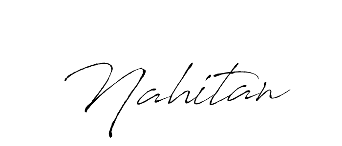 Once you've used our free online signature maker to create your best signature Antro_Vectra style, it's time to enjoy all of the benefits that Nahitan name signing documents. Nahitan signature style 6 images and pictures png