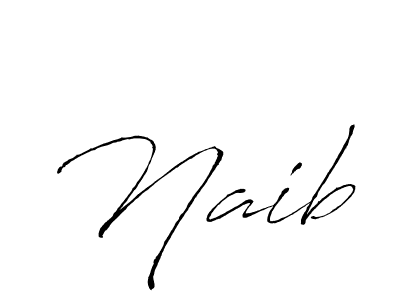 How to make Naib name signature. Use Antro_Vectra style for creating short signs online. This is the latest handwritten sign. Naib signature style 6 images and pictures png