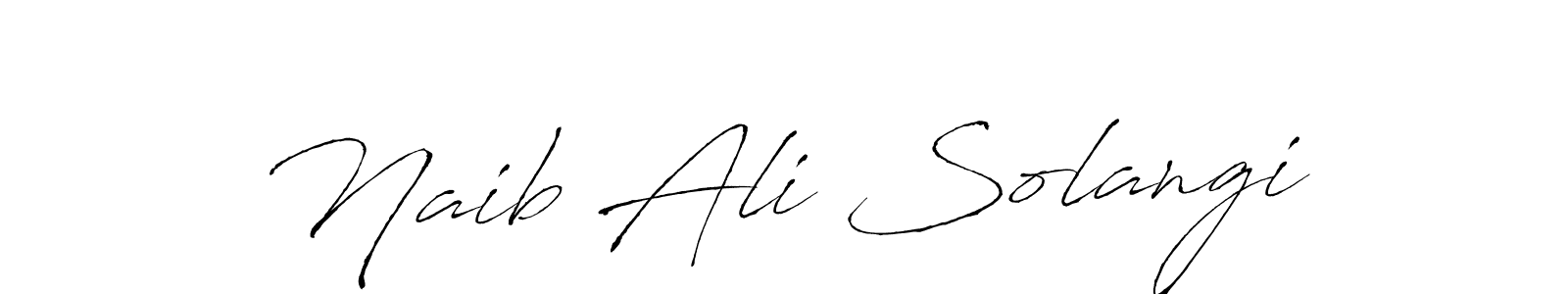 Similarly Antro_Vectra is the best handwritten signature design. Signature creator online .You can use it as an online autograph creator for name Naib Ali Solangi. Naib Ali Solangi signature style 6 images and pictures png