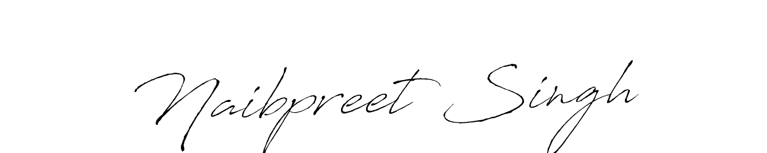 Naibpreet Singh stylish signature style. Best Handwritten Sign (Antro_Vectra) for my name. Handwritten Signature Collection Ideas for my name Naibpreet Singh. Naibpreet Singh signature style 6 images and pictures png