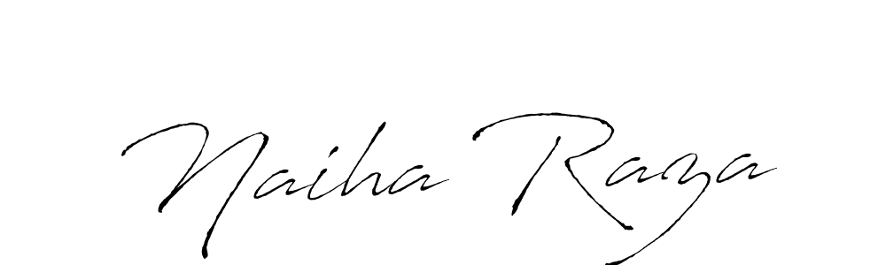 Naiha Raza stylish signature style. Best Handwritten Sign (Antro_Vectra) for my name. Handwritten Signature Collection Ideas for my name Naiha Raza. Naiha Raza signature style 6 images and pictures png