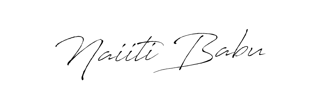 Make a beautiful signature design for name Naiiti Babu. Use this online signature maker to create a handwritten signature for free. Naiiti Babu signature style 6 images and pictures png