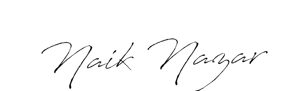 The best way (Antro_Vectra) to make a short signature is to pick only two or three words in your name. The name Naik Nazar include a total of six letters. For converting this name. Naik Nazar signature style 6 images and pictures png