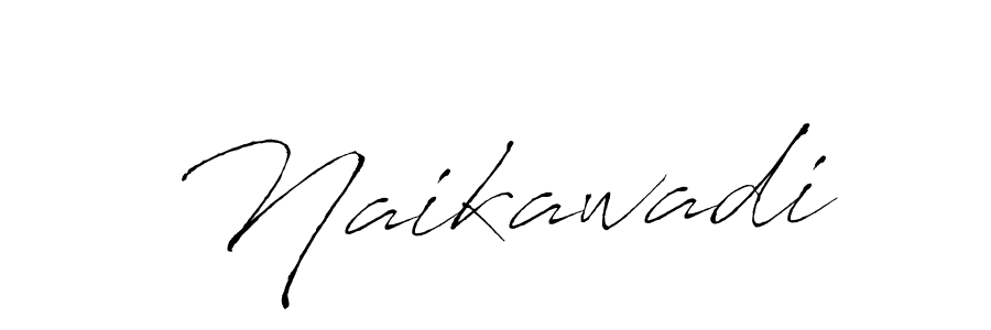 Naikawadi stylish signature style. Best Handwritten Sign (Antro_Vectra) for my name. Handwritten Signature Collection Ideas for my name Naikawadi. Naikawadi signature style 6 images and pictures png