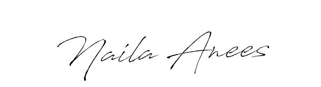 This is the best signature style for the Naila Anees name. Also you like these signature font (Antro_Vectra). Mix name signature. Naila Anees signature style 6 images and pictures png