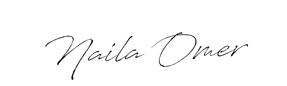 Create a beautiful signature design for name Naila Omer. With this signature (Antro_Vectra) fonts, you can make a handwritten signature for free. Naila Omer signature style 6 images and pictures png