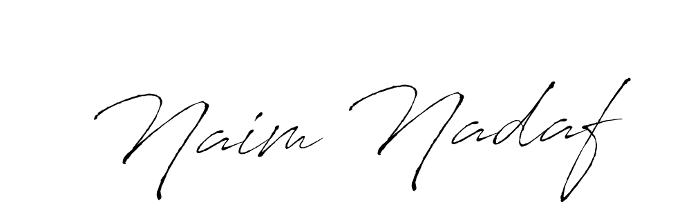Also we have Naim Nadaf name is the best signature style. Create professional handwritten signature collection using Antro_Vectra autograph style. Naim Nadaf signature style 6 images and pictures png