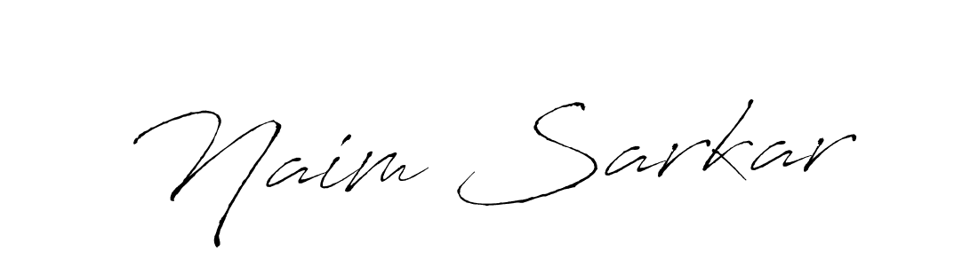 You should practise on your own different ways (Antro_Vectra) to write your name (Naim Sarkar) in signature. don't let someone else do it for you. Naim Sarkar signature style 6 images and pictures png
