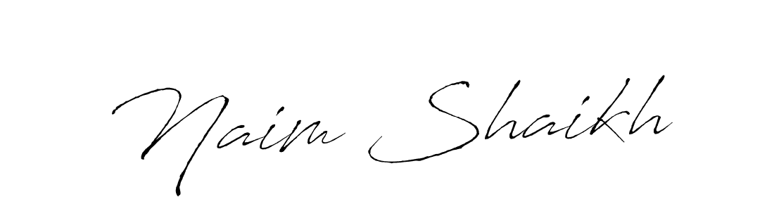 Make a beautiful signature design for name Naim Shaikh. Use this online signature maker to create a handwritten signature for free. Naim Shaikh signature style 6 images and pictures png