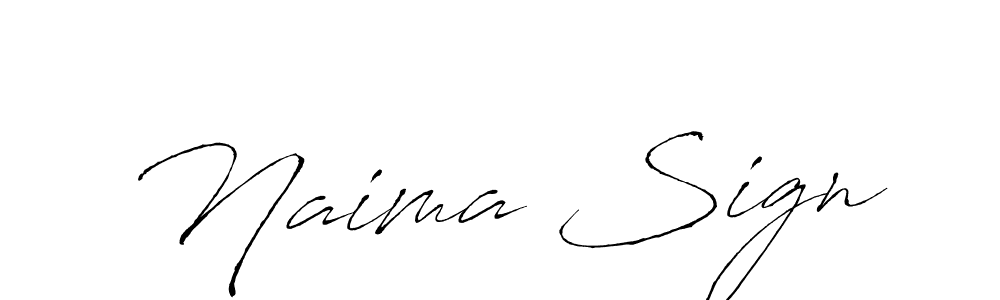You should practise on your own different ways (Antro_Vectra) to write your name (Naima Sign) in signature. don't let someone else do it for you. Naima Sign signature style 6 images and pictures png
