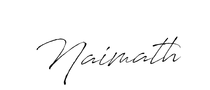 How to make Naimath signature? Antro_Vectra is a professional autograph style. Create handwritten signature for Naimath name. Naimath signature style 6 images and pictures png