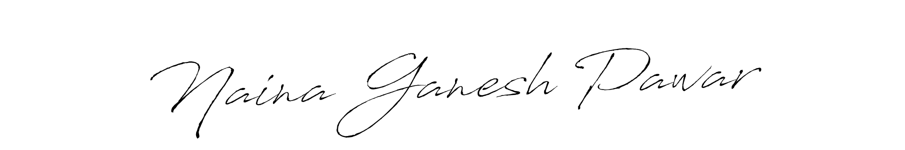 The best way (Antro_Vectra) to make a short signature is to pick only two or three words in your name. The name Naina Ganesh Pawar include a total of six letters. For converting this name. Naina Ganesh Pawar signature style 6 images and pictures png