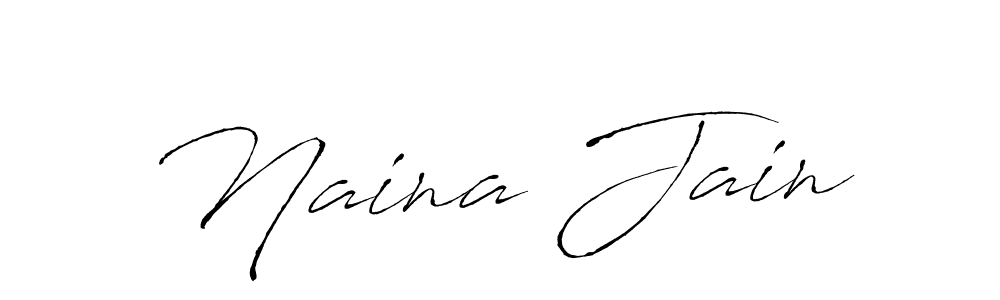 Also You can easily find your signature by using the search form. We will create Naina Jain name handwritten signature images for you free of cost using Antro_Vectra sign style. Naina Jain signature style 6 images and pictures png