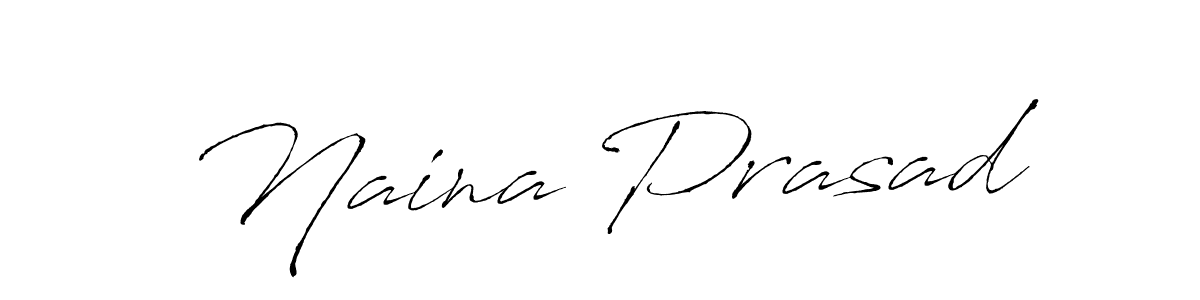 The best way (Antro_Vectra) to make a short signature is to pick only two or three words in your name. The name Naina Prasad include a total of six letters. For converting this name. Naina Prasad signature style 6 images and pictures png