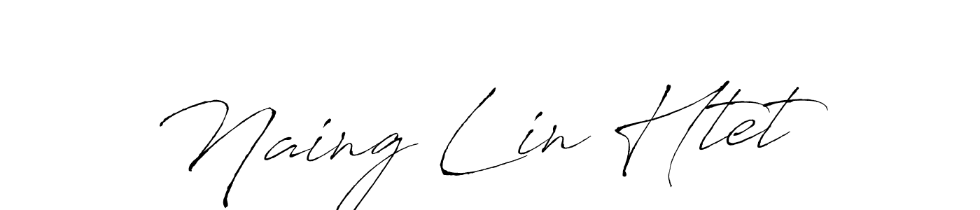 Also we have Naing Lin Htet name is the best signature style. Create professional handwritten signature collection using Antro_Vectra autograph style. Naing Lin Htet signature style 6 images and pictures png