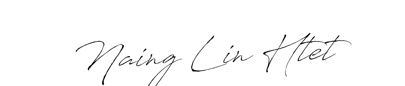 Also we have Naing Lin Htet name is the best signature style. Create professional handwritten signature collection using Antro_Vectra autograph style. Naing Lin Htet signature style 6 images and pictures png